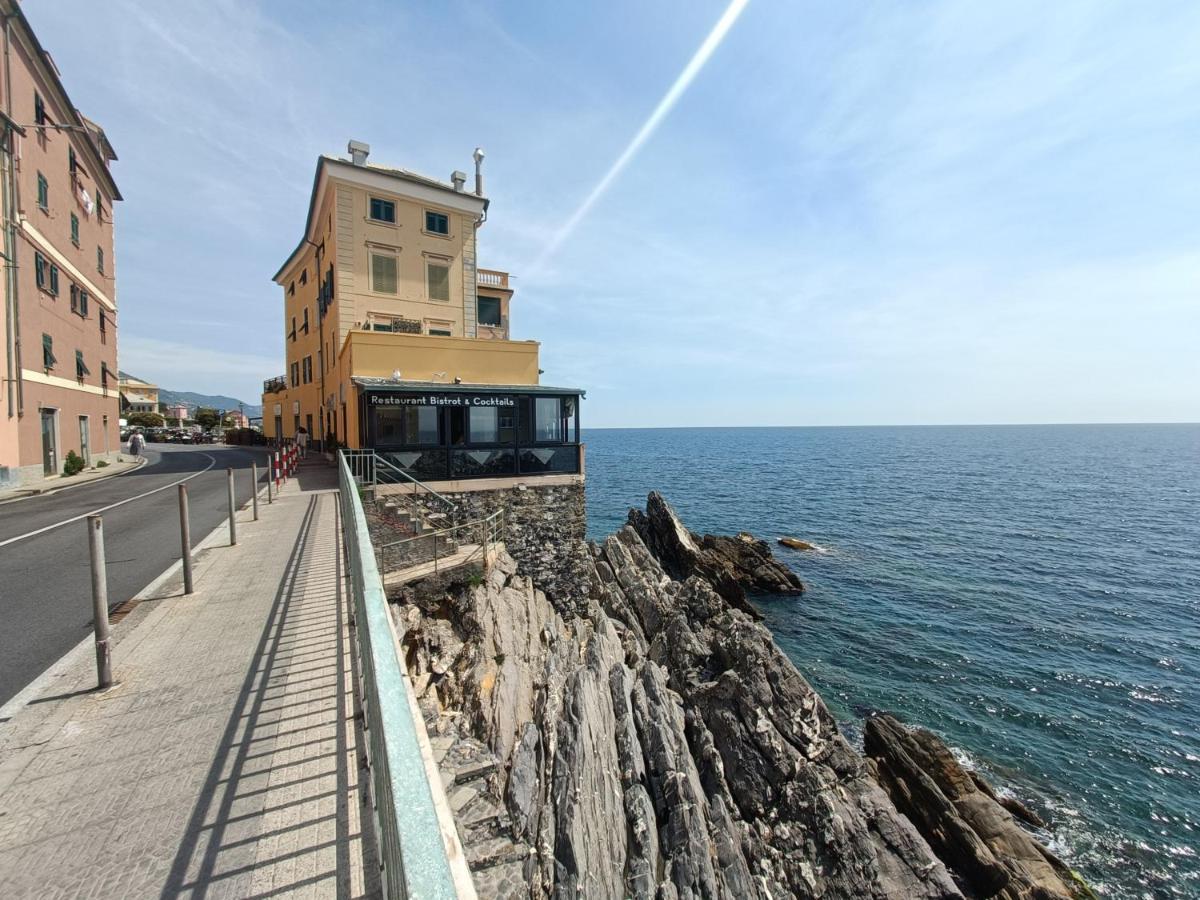 Incantevole Appartamento Genova Quinto Vicino Alla Spiaggia Exterior foto